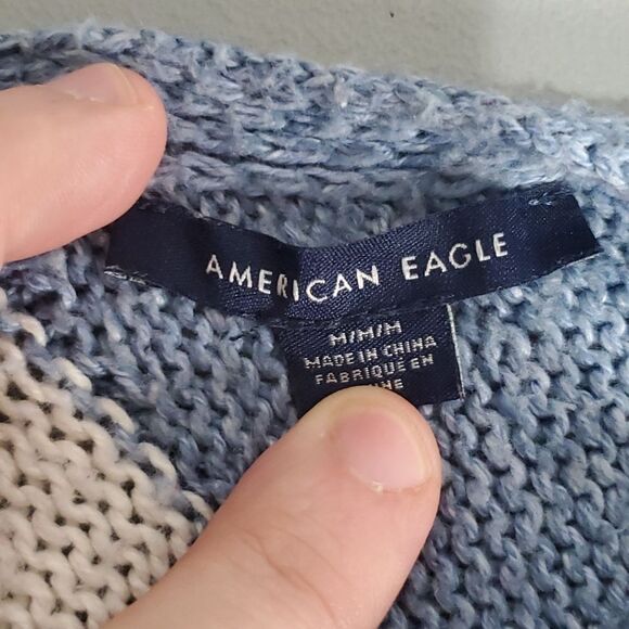 American Eagle medium striped layering cardigan - Picture 5 of 6